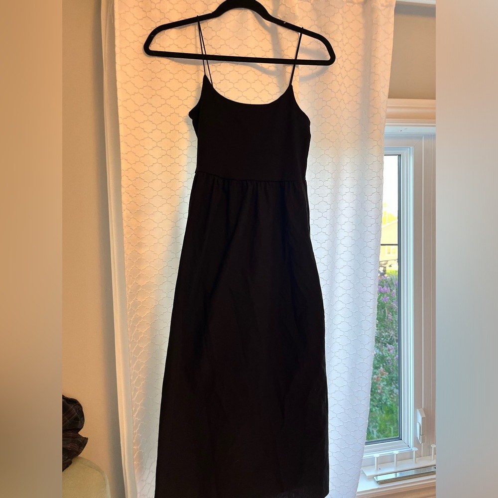 Black summer dress